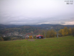 Pohled na Krkonoše