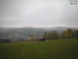 Pohled na Krkonoše