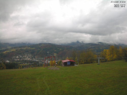 Pohled na Krkonoše