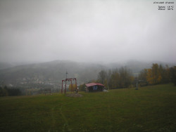 Pohled na Krkonoše