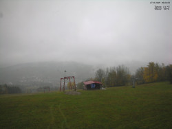 Pohled na Krkonoše