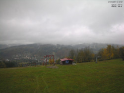 Pohled na Krkonoše