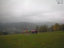 Pohled na Krkonoše