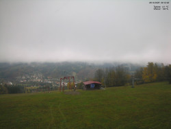 Pohled na Krkonoše