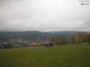 Skiareál Kamenec - Jablonec nad Jizerou - Pohled na Krkonoše - 28.10.2025 v 10:00 Skiareál Kamenec - Jablonec nad Jizerou - Pohled na Krkonoše - 28.10.2025 v 10:00