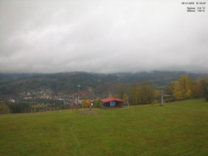 Skiareál Kamenec - Jablonec nad Jizerou - Pohled na Krkonoše - 28.10.2025 v 10:15 Skiareál Kamenec - Jablonec nad Jizerou - Pohled na Krkonoše - 28.10.2025 v 10:15
