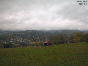 Skiareál Kamenec - Jablonec nad Jizerou - Pohled na Krkonoše - 28.10.2025 v 10:45 Skiareál Kamenec - Jablonec nad Jizerou - Pohled na Krkonoše - 28.10.2025 v 10:45
