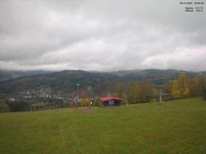 Skiareál Kamenec - Jablonec nad Jizerou - Pohled na Krkonoše - 28.10.2025 v 11:00 Skiareál Kamenec - Jablonec nad Jizerou - Pohled na Krkonoše - 28.10.2025 v 11:00