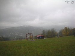 Pohled na Krkonoše