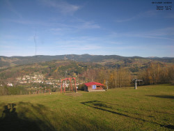 Pohled na Krkonoše