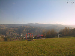Pohled na Krkonoše