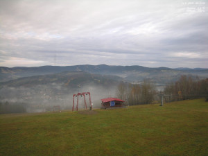 Skiareál Kamenec - Jablonec nad Jizerou - Pohled na Krkonoše - 14.11.2025 v 08:15 Skiareál Kamenec - Jablonec nad Jizerou - Pohled na Krkonoše - 14.11.2025 v 08:15