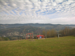Pohled na Krkonoše