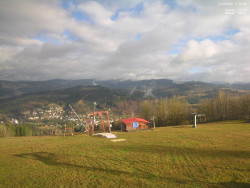 Pohled na Krkonoše