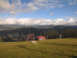Pohled na Krkonoše