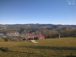 Pohled na Krkonoše