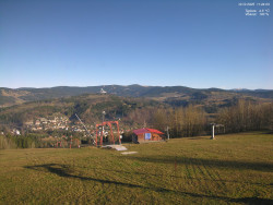 Pohled na Krkonoše
