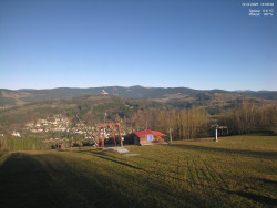 Pohled na Krkonoše