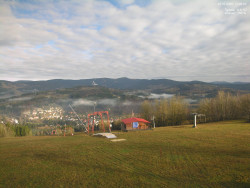 Pohled na Krkonoše