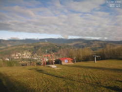 Pohled na Krkonoše