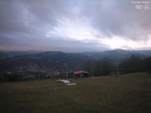 Skiareál Kamenec - Jablonec nad Jizerou - Pohled na Krkonoše - 23.12.2025 v 08:30 Skiareál Kamenec - Jablonec nad Jizerou - Pohled na Krkonoše - 23.12.2025 v 08:30
