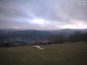 Skiareál Kamenec - Jablonec nad Jizerou - Pohled na Krkonoše - 23.12.2025 v 08:45 Skiareál Kamenec - Jablonec nad Jizerou - Pohled na Krkonoše - 23.12.2025 v 08:45