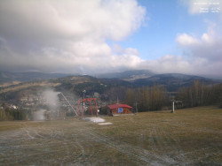 Pohled na Krkonoše