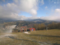 Pohled na Krkonoše