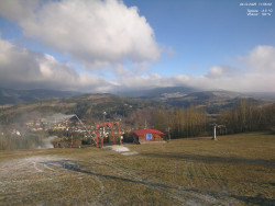 Pohled na Krkonoše