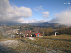 Pohled na Krkonoše