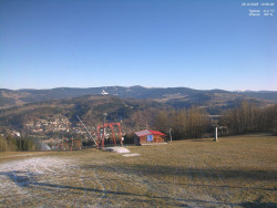 Pohled na Krkonoše