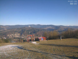 Pohled na Krkonoše