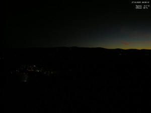 Skiareál Kamenec - Jablonec nad Jizerou - Pohled na Krkonoše - 27.12.2025 v 07:00 Skiareál Kamenec - Jablonec nad Jizerou - Pohled na Krkonoše - 27.12.2025 v 07:00