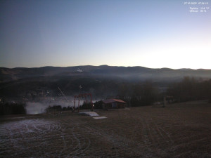 Skiareál Kamenec - Jablonec nad Jizerou - Pohled na Krkonoše - 27.12.2025 v 07:30 Skiareál Kamenec - Jablonec nad Jizerou - Pohled na Krkonoše - 27.12.2025 v 07:30