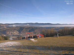 Skiareál Kamenec - Jablonec nad Jizerou - Pohled na Krkonoše - 27.12.2025 v 10:30 Skiareál Kamenec - Jablonec nad Jizerou - Pohled na Krkonoše - 27.12.2025 v 10:30