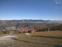 Pohled na Krkonoše