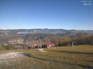 Skiareál Kamenec - Jablonec nad Jizerou - Pohled na Krkonoše - 27.12.2025 v 12:15 Skiareál Kamenec - Jablonec nad Jizerou - Pohled na Krkonoše - 27.12.2025 v 12:15