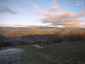 Skiareál Kamenec - Jablonec nad Jizerou - Pohled na Krkonoše - 27.12.2025 v 15:30 Skiareál Kamenec - Jablonec nad Jizerou - Pohled na Krkonoše - 27.12.2025 v 15:30