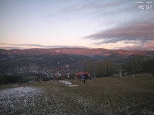 Skiareál Kamenec - Jablonec nad Jizerou - Pohled na Krkonoše - 27.12.2025 v 16:00 Skiareál Kamenec - Jablonec nad Jizerou - Pohled na Krkonoše - 27.12.2025 v 16:00