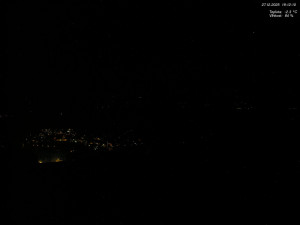 Skiareál Kamenec - Jablonec nad Jizerou - Pohled na Krkonoše - 27.12.2025 v 19:15 Skiareál Kamenec - Jablonec nad Jizerou - Pohled na Krkonoše - 27.12.2025 v 19:15