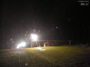 Skiareál Kamenec - Jablonec nad Jizerou - Pohled na Krkonoše - 27.12.2025 v 21:45 Skiareál Kamenec - Jablonec nad Jizerou - Pohled na Krkonoše - 27.12.2025 v 21:45