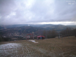 Pohled na Krkonoše