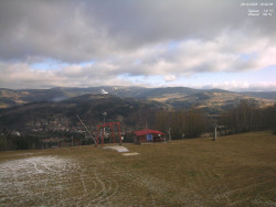 Pohled na Krkonoše