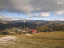 Pohled na Krkonoše