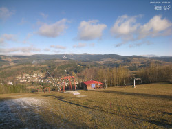 Pohled na Krkonoše