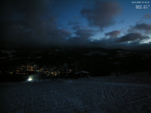 Skiareál Kamenec - Jablonec nad Jizerou - Pohled na Krkonoše - 30.12.2025 v 07:15 Skiareál Kamenec - Jablonec nad Jizerou - Pohled na Krkonoše - 30.12.2025 v 07:15