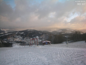 Skiareál Kamenec - Jablonec nad Jizerou - Pohled na Krkonoše - 30.12.2025 v 08:45 Skiareál Kamenec - Jablonec nad Jizerou - Pohled na Krkonoše - 30.12.2025 v 08:45