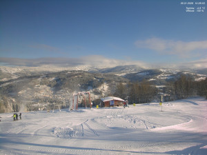 Skiareál Kamenec - Jablonec nad Jizerou - Pohled na Krkonoše - 5.1.2026 v 10:30 Skiareál Kamenec - Jablonec nad Jizerou - Pohled na Krkonoše - 5.1.2026 v 10:30