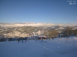 Skiareál Kamenec - Jablonec nad Jizerou - Pohled na Krkonoše - 5.1.2026 v 14:30 Skiareál Kamenec - Jablonec nad Jizerou - Pohled na Krkonoše - 5.1.2026 v 14:30