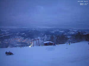 Skiareál Kamenec - Jablonec nad Jizerou - Pohled na Krkonoše - 5.1.2026 v 16:45 Skiareál Kamenec - Jablonec nad Jizerou - Pohled na Krkonoše - 5.1.2026 v 16:45